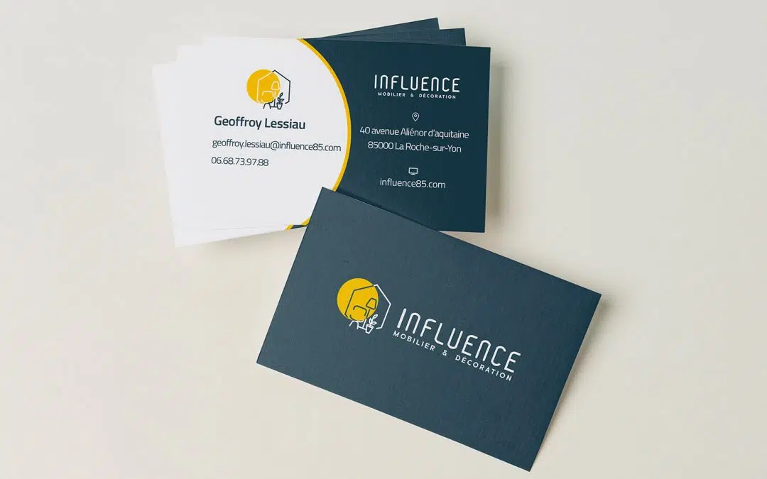 Création de l’identité de marque d’Influence