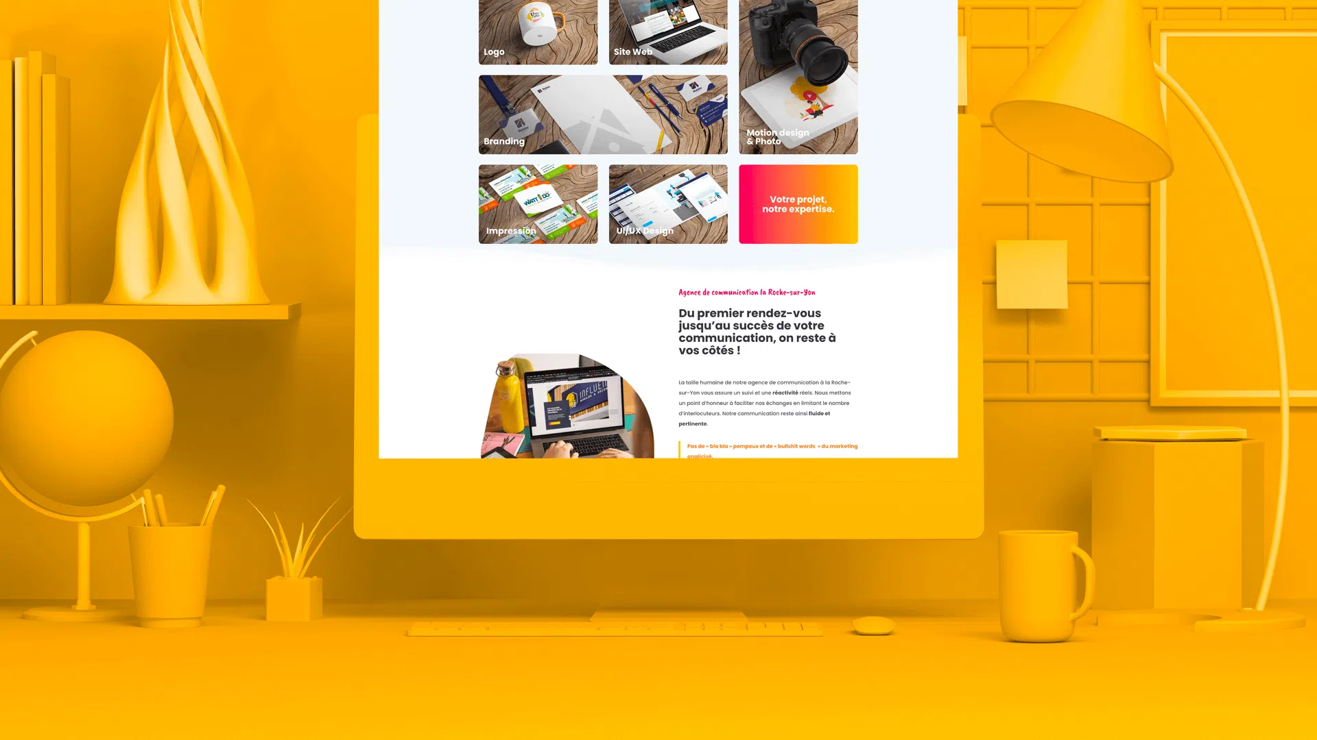 iMac MockUp 10
