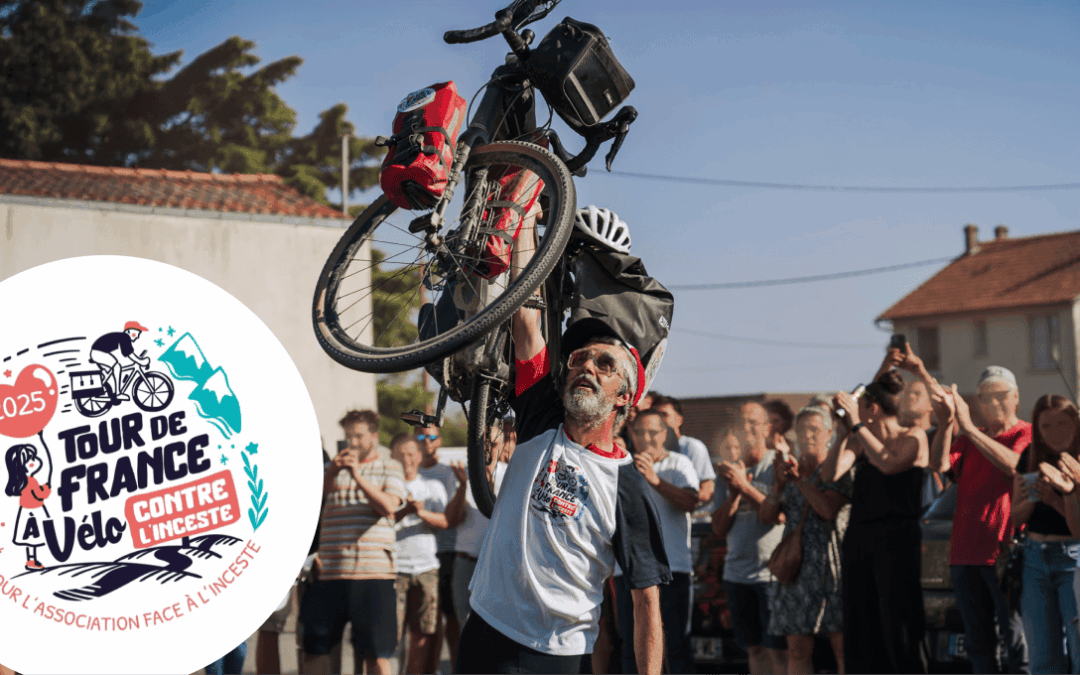 Un Tour de France solidaire : Guillaume Chaigneau pédale contre l’inceste avec un logo signé YellowTree