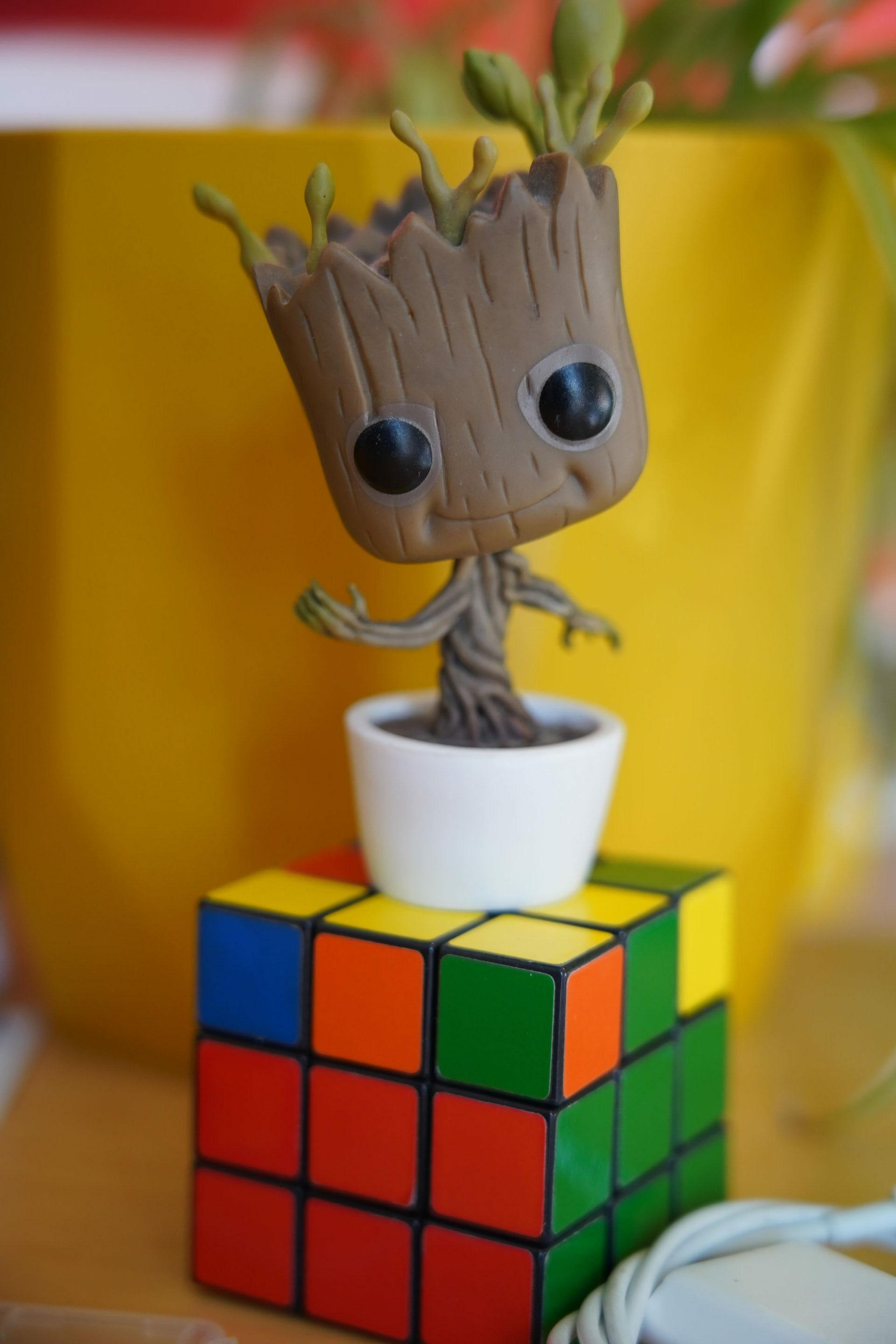 groot sur un rubiscube