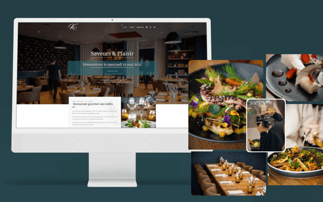 Création de site web pour restaurant – Le Karo