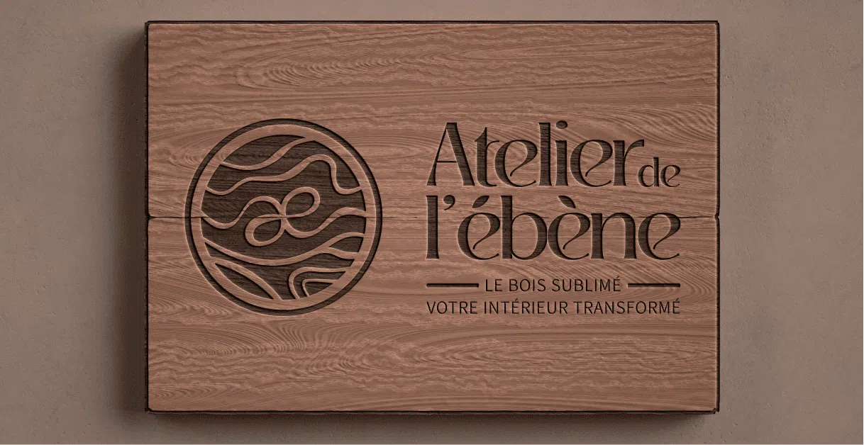 mockup logo pancarte