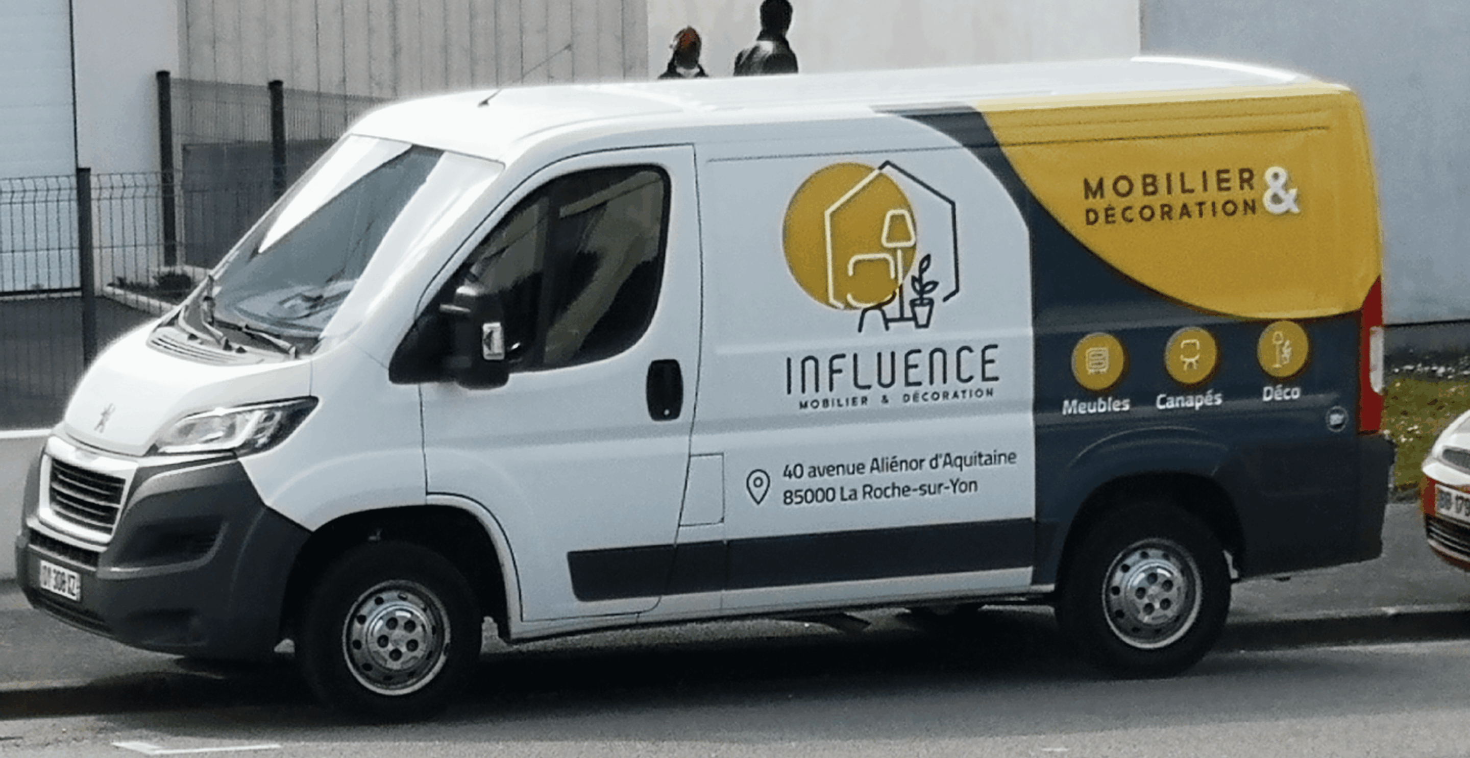Influence camion